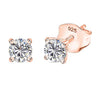 Rose Gold Over Sterling Silver