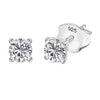 Rhodium Over Sterling Silver