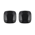 Set of 2 Thai Black Spinel (Cush 6x6 mm) 2.14 ctw Loose Gemstone - Sticky add to cart bar