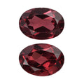 Orissa Rose Garnet Set of 2 (Ovl 7x5 mm) 1.88 ctw - Sticky add to cart bar