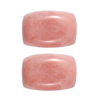 Peach Opal Set of 2 (Cush 6x4 mm) 0.61 ctw Loose Gemstone