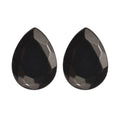 Silver Shungite Set of 2 (Pear 7x5 mm) 0.56 ctw Loose Gemstone - Sticky add to cart bar
