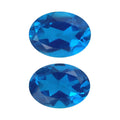 Caribbean Quartz Set of 2 (Ovl 7x5 mm) 1.46 ctw Loose Gemstone - Sticky add to cart bar
