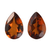 Brazilian Cherry Citrine (Pear 6x4 mm) 0.69 ctw Loose Gemstone