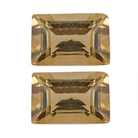 Citrine Set of 2 (Oct 6x4 mm) 1.09 ctw Loose Gemstone