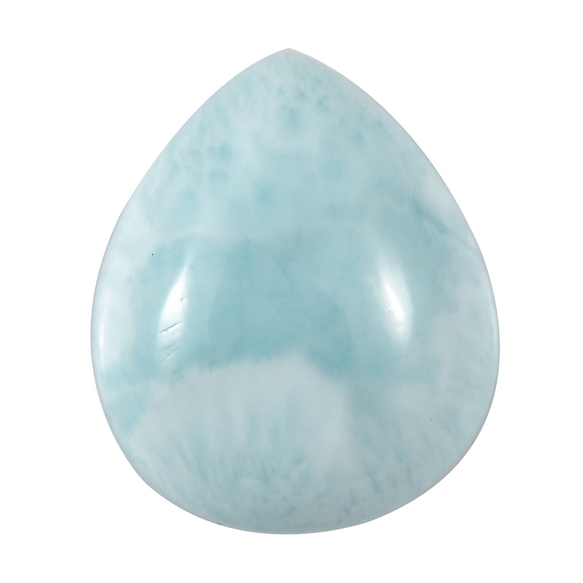 AA Larimar (Pear 12x10 mm) 3.95 ctw Loose Gemstone