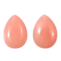 Set of 2 AA Peruvian Pink Opal (Pear 7x5 mm) 0.99 ctw Loose Gemstone - Sticky add to cart bar