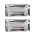 White Topaz Set of 2 (Bgt 5.25 mm) 0.41 ctw Loose Gemstone - Sticky add to cart bar
