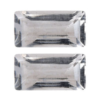 White Topaz Set of 2 (Bgt 5.25 mm) 0.41 ctw Loose Gemstone