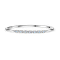 Karis Moon Glow Moonstone 1.70 ctw Bangle Bracelet in Platinum Bond (6.50 In) - Sticky add to cart bar