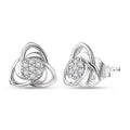 Luxuriant Lab Grown Diamond 0.20 ctw Stud Earrings in Rhodium Over Sterling Silver - Sticky add to cart bar