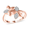 Rose Gold Over Sterling Silver