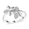 Rhodium Over Sterling Silver