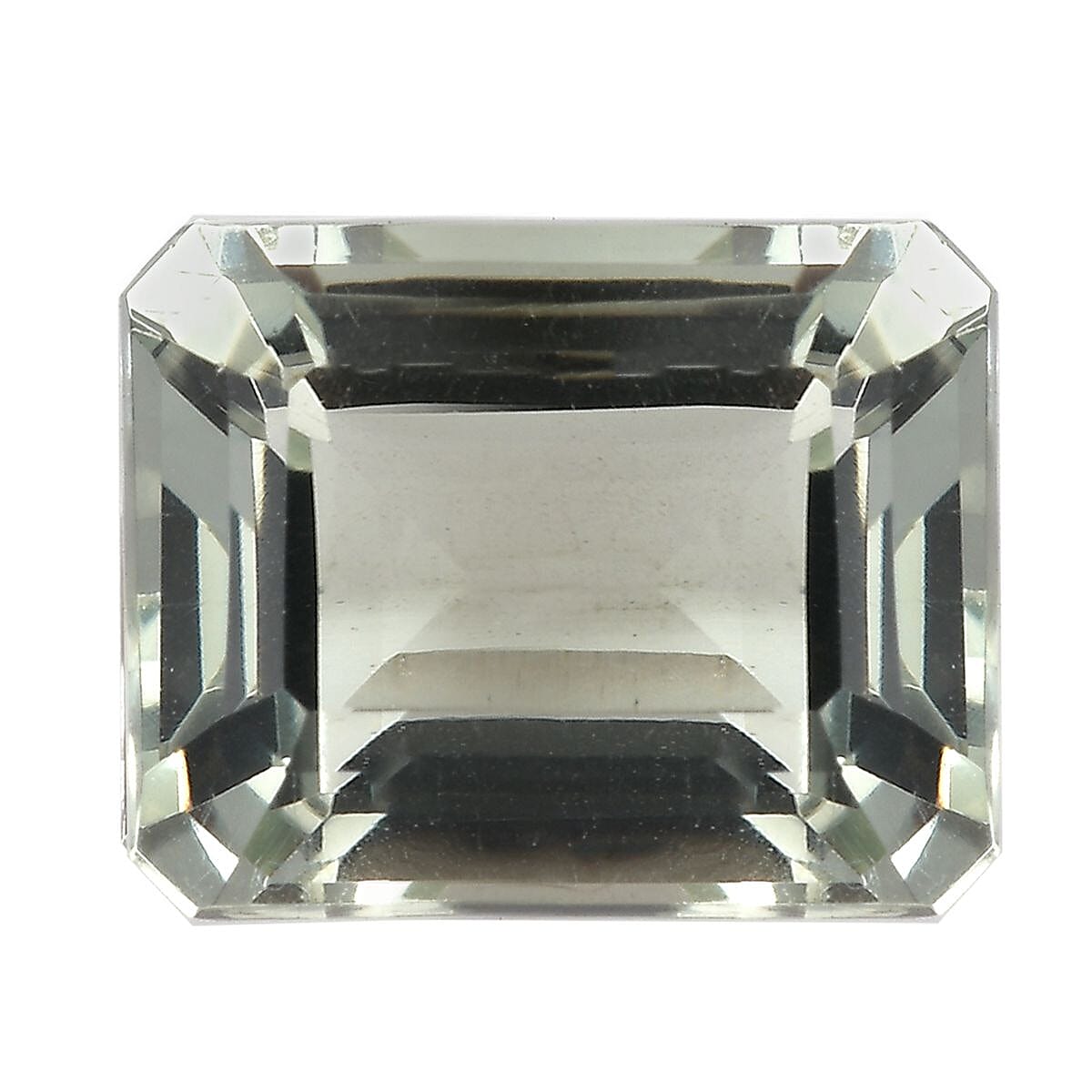 AAA Montezuma Prasiolite (Octagon 10x8 mm) 2.90 ctw Loose Gemstone