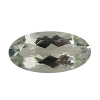 Montezuma Prasiolite (Oval 16x8 mm) 4.00 ctw Loose Gemstone