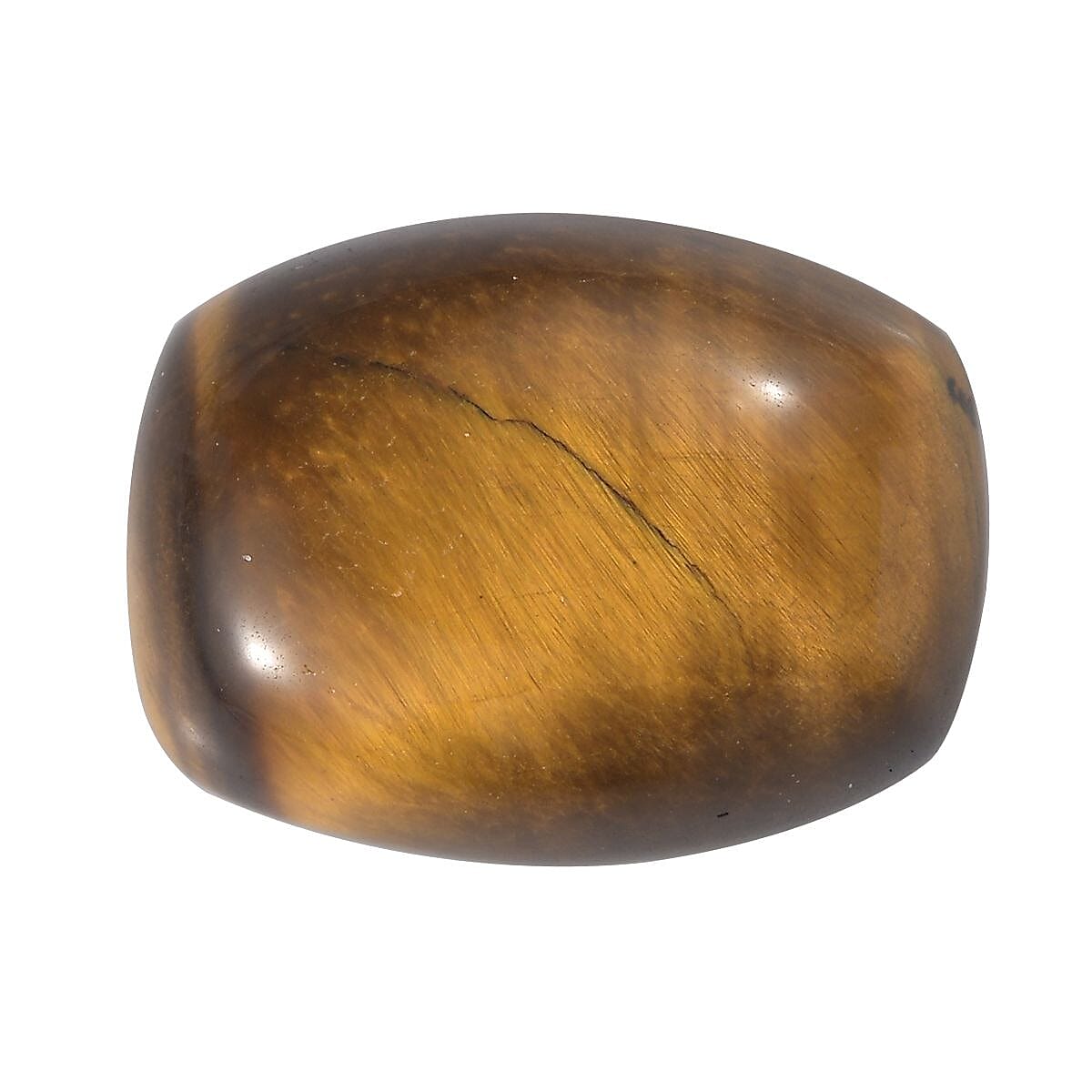 Tigers Eye (Cush 16x12 mm) 8.60 ctw Loose Gemstone