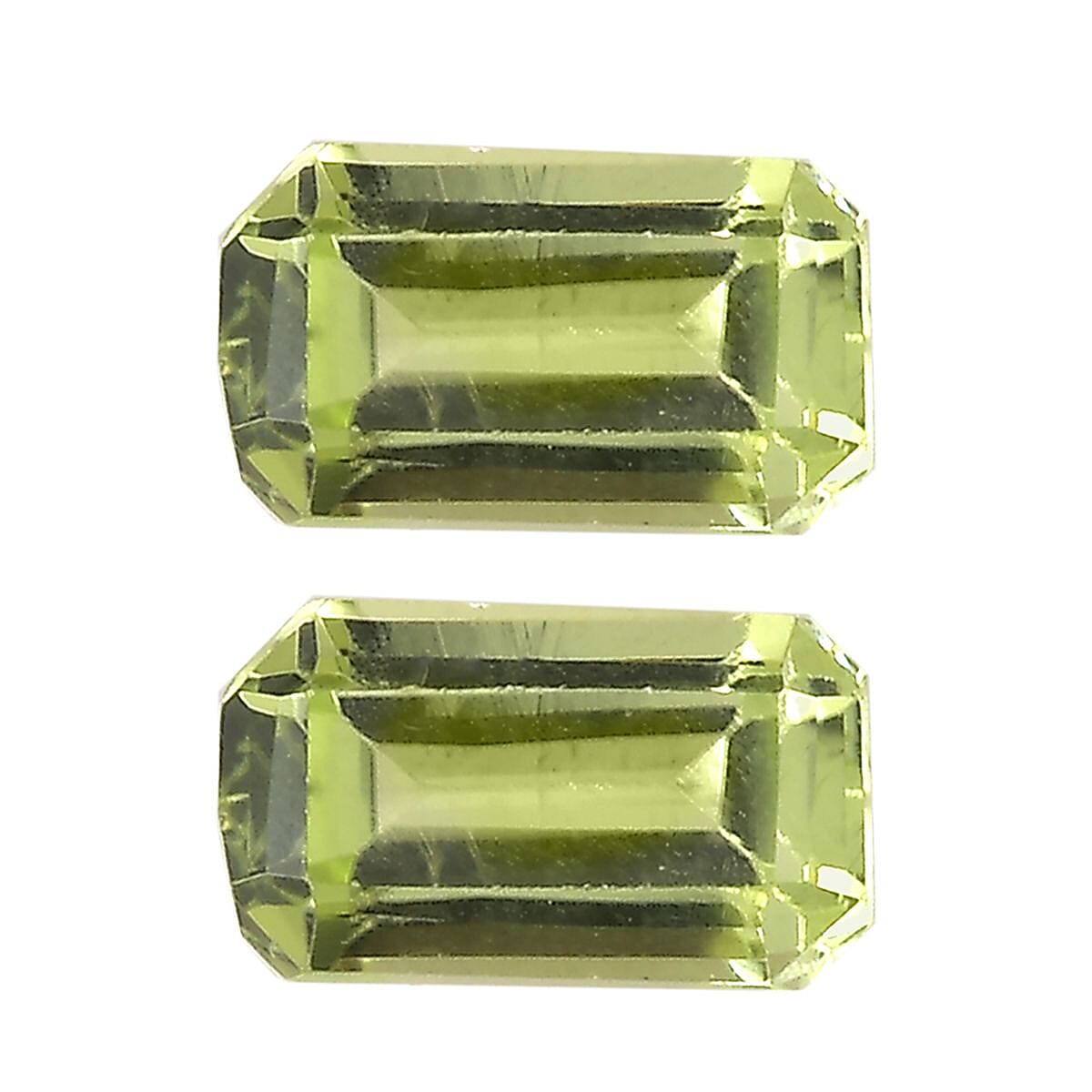 Peridot (Oct 5x3 mm) 0.56 ctw Loose Gemstone