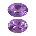 Mashamba Amethyst Set of 2 (Ovl 7x5 mm) 1.27 ctw Loose Gemstone - Sticky add to cart bar