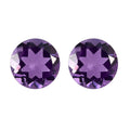 Mashamba Amethyst Set of 2 (Rnd 5 mm) 0.87 ctw Loose Gemstone - Sticky add to cart bar