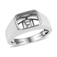 950 Platinum Mens Ring (Size 10.0) (10.60 g)