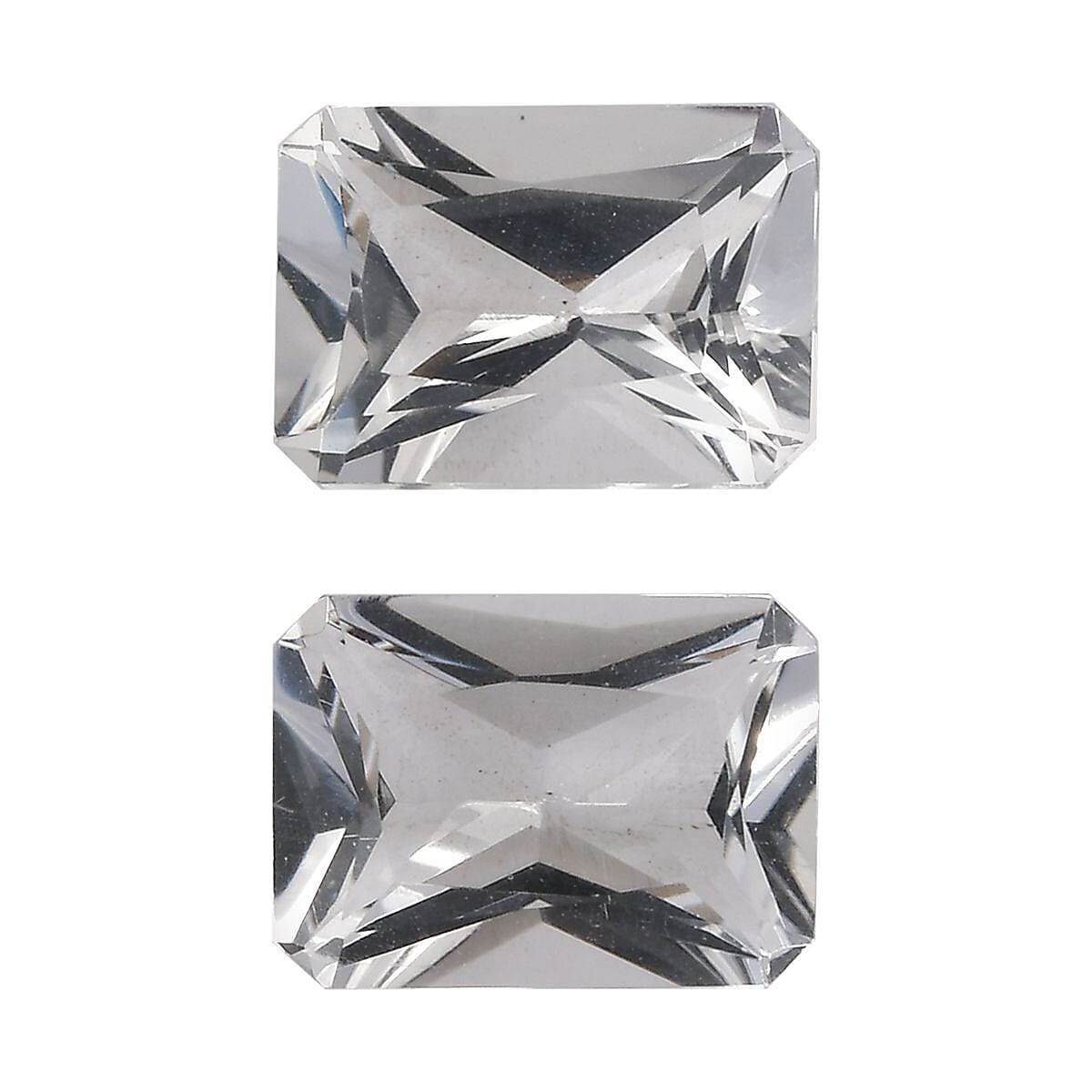 Brazilian Petalite Set of 2 (Oct 7x5 mm) 1.45 ctw Loose Gemstone