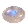 Rainbow Moonstone (Oval 8x6 mm) 1.30 ctw Loose Gemstone - Sticky add to cart bar