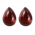 AA Set of 2 Mozambique Garnet (Pear 7x5 mm) 1.63 ctw Loose Gemstone - Sticky add to cart bar