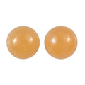 Yellow Aventurine Set of 2 (Rnd 8 mm) 4.92 ctw Loose Gemstone - Sticky add to cart bar