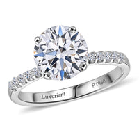 IGI Certified Luxuriant Lab Grown Diamond EF VS 3.00 ctw Ring in 950 Platinum 4.80 Grams