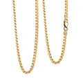 4mm Miami Cuban Chain Necklace in 10K Yellow Gold 10.3 Grams 20 Inches - Sticky add to cart bar