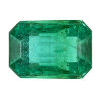 Asscher Cut AAAA Gemfields Emerald (Oct 7x5 mm) 1.00 ctw
