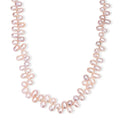 Lavender Pearl Necklace in 18K Vermeil Rose Gold Over Sterling Silver 18 Inches - Sticky add to cart bar