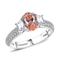 Luxuriant Pink Lab Grown Diamond Ring in 950 Platinum 2.00 ctw