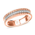 D'Joy White Diamond  Ring in 18K RG VermeilSterling Silver 0.15 ctw - Sticky add to cart bar