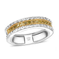 D'Joy Blue Diamond (IR) Ring in Rhodium Over Sterling Silver 0.15 ctw (Size 10.0) 0.15 ctw - Sticky add to cart bar