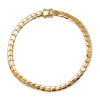 Luxoro 10K Yellow Gold Linking Bracelet (6.50 In) 6.7 Grams
