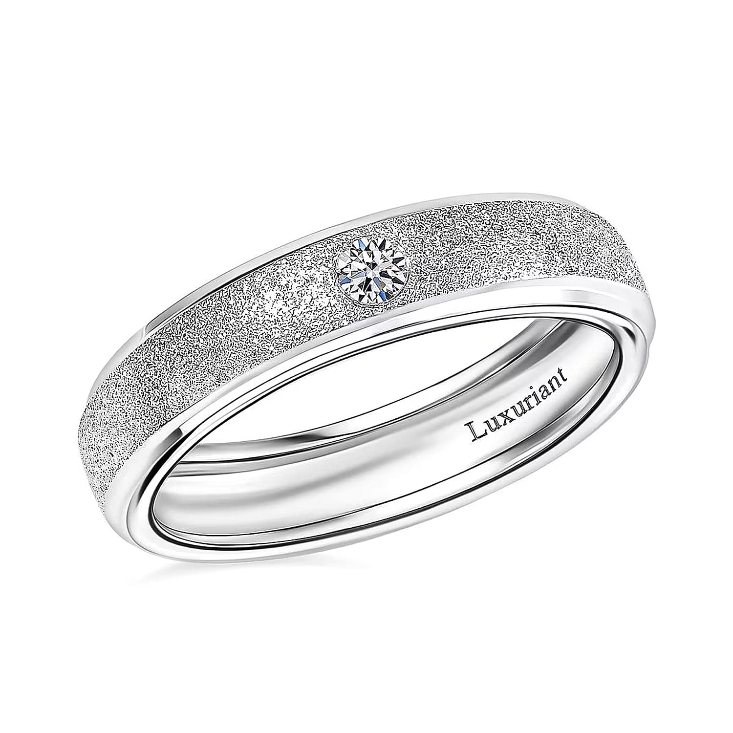 950 Platinum Luxuriant Lab GrownDiamond (VS) Band Ring (Size 10.0)