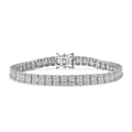 D'Joy Natural Champagne Diamond Fancy Bracelet in 18K Vermeil RG Over Sterling Silver (7.25 In) 2.65 ctw - Sticky add to cart bar
