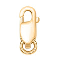 14K Yellow Gold Lobster Clasp with Ring (Size 8.0) (0.34 cts) - Sticky add to cart bar