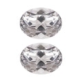 White Topaz (Ovl 8x6 mm) 2.54 ctw Loose Gemstone - Sticky add to cart bar