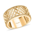 D'Joy 18K Vermeil YG Over Sterling Silver Band Ring (Size 10.0) (6.20 g) - Sticky add to cart bar
