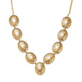 D'Joy Passport to Turkey 18K Vermeil Yellow Gold Over Sterling Silver Filigree Necklace 18 Inches 16.50 Grams - Sticky add to cart bar