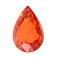 AAAA Sunset Sapphire (Pear 8x6 mm) 1.50 ctw - Sticky add to cart bar