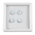 Larimar Set of 4 (Ovl 6x4 mm) 1.92 ctw Loose Gemstone - Sticky add to cart bar
