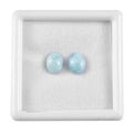 AA Larimar Set of 2 (Ovl 8x6 mm) 3.11 ctw Loose Gemstone - Sticky add to cart bar