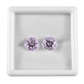 Rose De France Amethyst (Rnd 8 mm) 3.33 ctw Loose Gemstone - Sticky add to cart bar