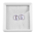 AAA Rainbow Moonstone Set of 2 (Ovl 8x6 mm) 2.54 ctw Loose Gemstone - Sticky add to cart bar