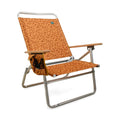 Bliss Folding High Beach Chair with Carry Straps and Cup Holder -Amber Leaf - Sticky add to cart bar