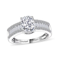 IGI Certified Luxuriant Lab Grown Diamond E-F VS 2.00 ctw Art Deco Ring in 950 Platinum (Size 10.0)