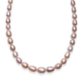 Freshwater Pearl Drop Shape Sun-Kissed Necklace in 18K Vermeil Yellow Gold Over Sterling Silver 18 Inches - Sticky add to cart bar